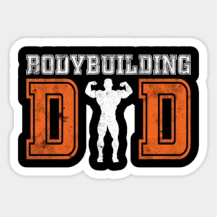 Bodybuilding Dad Sticker
